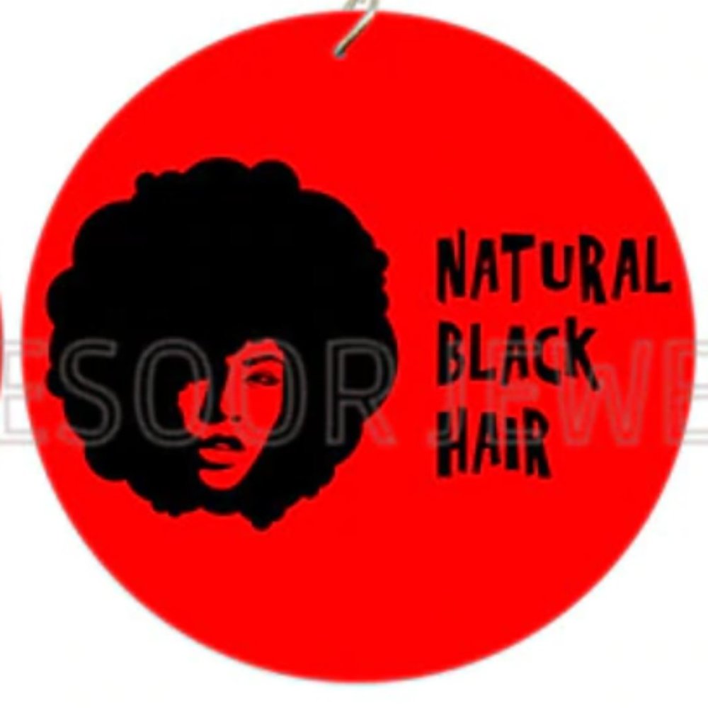 ❤ 4/$15❤  Natural Black Hair Earrings